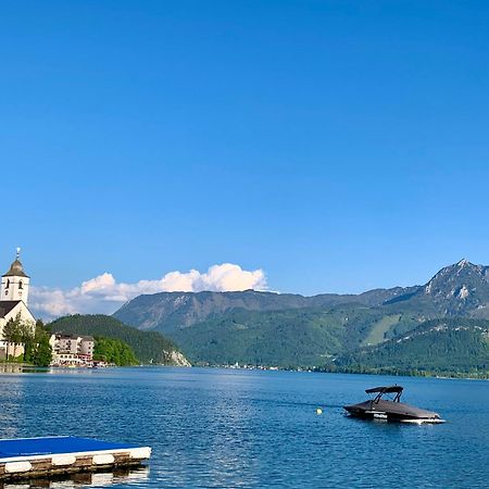 Ferienwohnung Stadlmann Sankt Wolfgang im Salzkammergut ภายนอก รูปภาพ