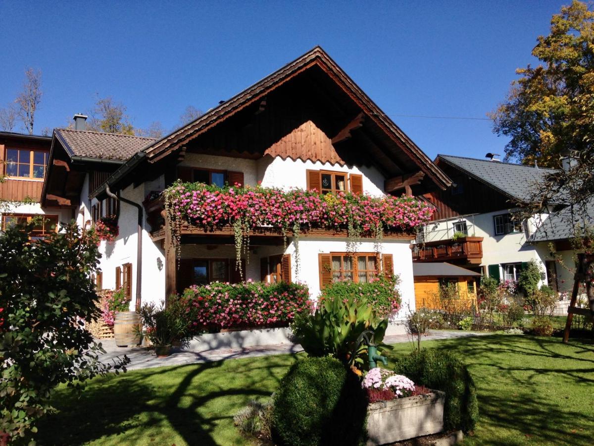 Ferienwohnung Stadlmann Sankt Wolfgang im Salzkammergut ภายนอก รูปภาพ